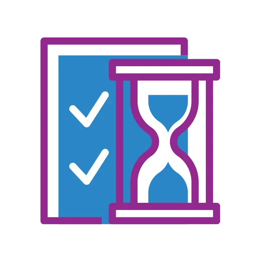 hour glass icon